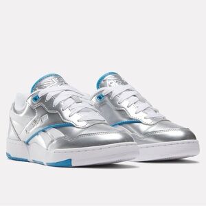 Reebok x Angel BB 4000 II Basketball Shoe Silver/Blue/White Womens Size 8 NEW